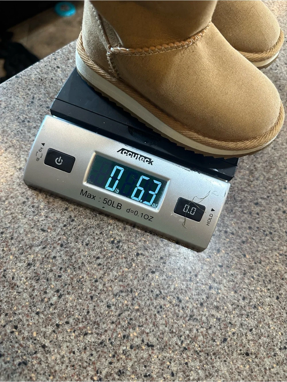 Kids Faux Suede & Faux Fur Winter Boots - Tan